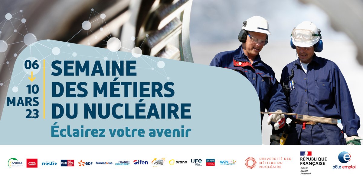 VenetLudovic's tweet photo. #nucleaire La Semaine des Métiers du Nucléaire se termine aujourd'hui avec une belle action proposée ce matin sur le Val de Saône ! Présentation de la filière, des métiers et formations par le POLE EMPLOI Neuville et le GRETA à l'Espace Jean Vilar de Neuville S/S @poleemploi_ara https://t.co/tK1Eb98vHw