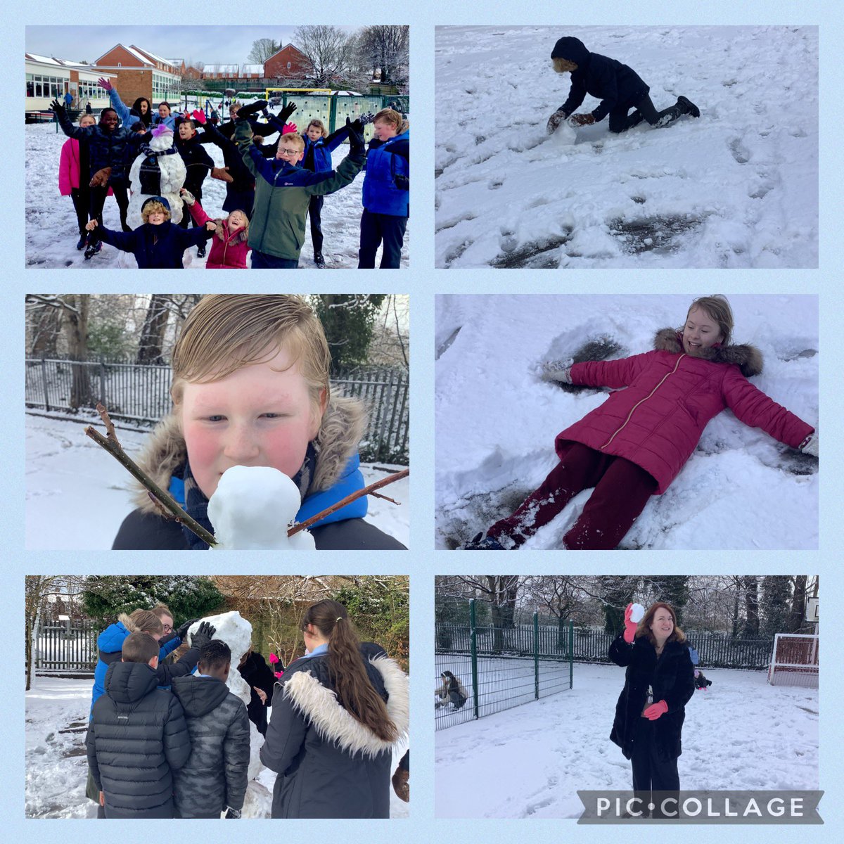 CharlesPrimary6's tweet photo. Do You Want to Build a Snowman? #StChPHSE #Wellbeing #Fun #Positivity https://t.co/zUh0jpJlD0