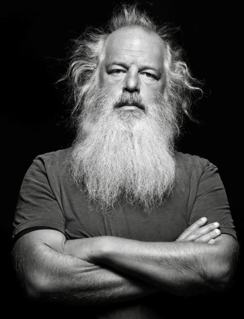 Happy 60th Birthday to Rick Rubin, an icon in Hip Hop    .  