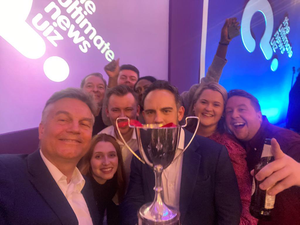 GET IN!
Just to confirm… I had nothing to do with this… but I was hosting it 😂
Well done <a href="/5_News/">Channel 5 News</a> team 🏆

Amazing amount raised for charity too 👏🏻