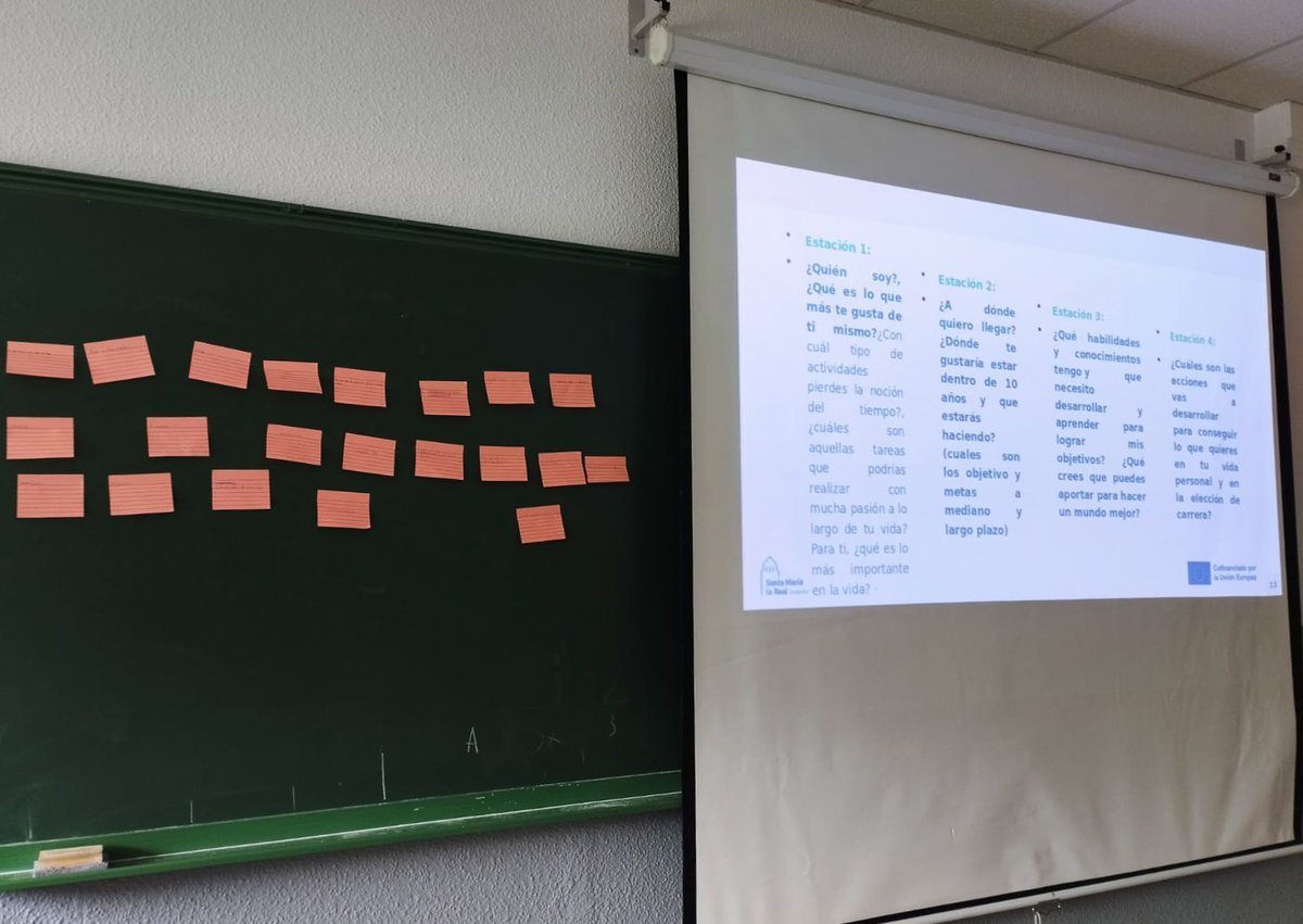 AreaEmpleoFSMLR's tweet photo. 📌 #WakeUPVocation has held #workshops on #employment guidance in educational centres in Spain, Italy and Croatia 🆒 +750 students, 100 families and 30 teachers have participated! It will serve as the basis for the development of a methodological manual 👍 https://t.co/1B1NourCY4 https://t.co/zqQUeRgc2c