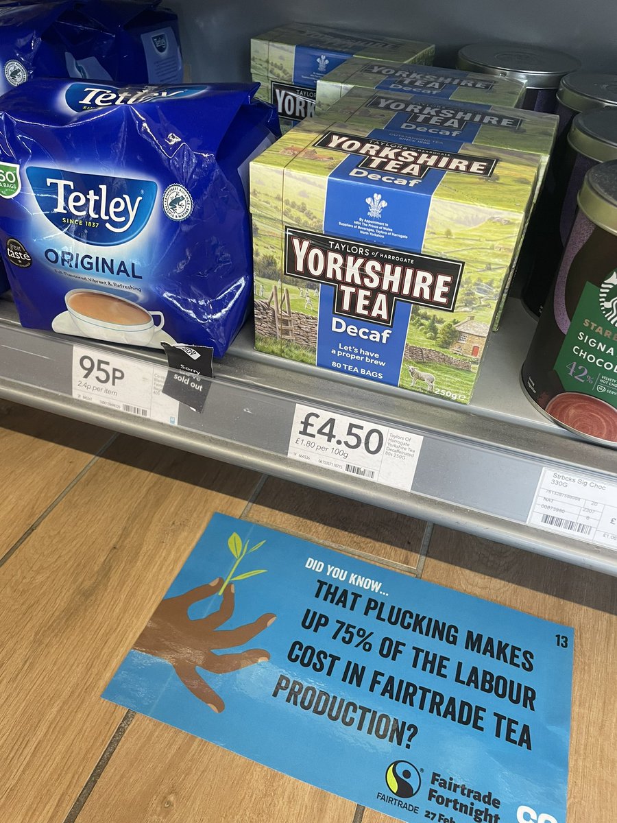 SarahLynne_Coop's tweet photo. Live in #BigginHill? Pop down to your local @coopuk store and shop #Fairtrade 

Keep an eye out for the 14 x facts about #FairtradeFortnight scattered around the store for your chance to learn more and help out incredible planet 🌎 https://t.co/8FypMe9rTV