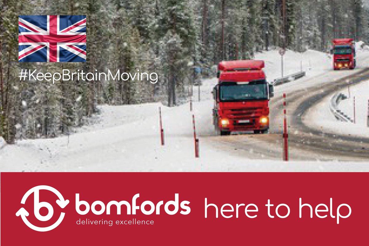 ❄ We are proud of the extraordinary job all drivers are doing during the current bad weather?

🚛 Like the saying goes, “if you got it, a truck brought it”.

#KeepBritainMoving #Logistics #SupplyChain #eastanglia #palletnetwork #transport #logistics #customerservice #warehousing