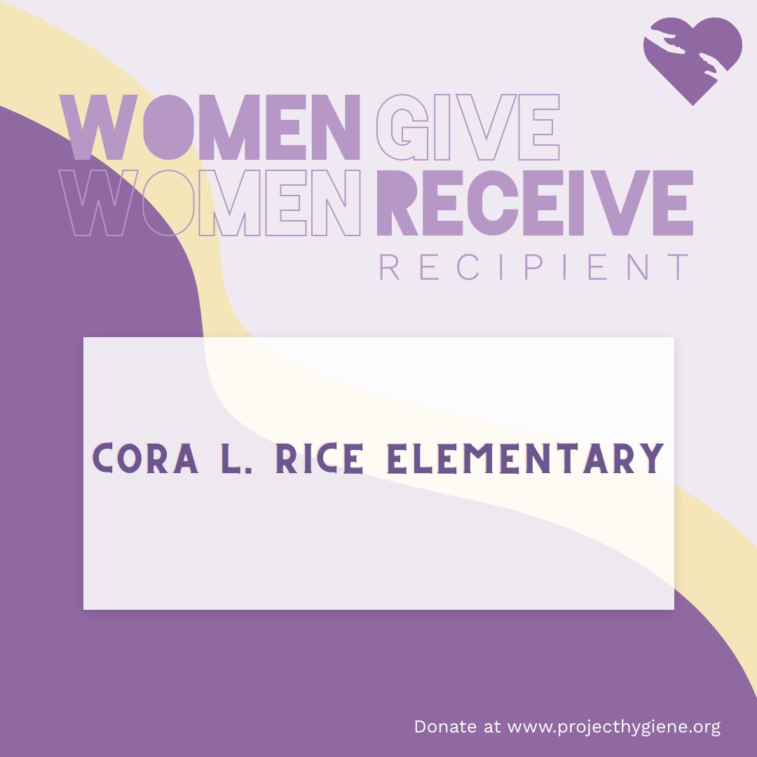 ProjectHygiene's tweet image. #22daysofgiving - Congratulations to 
Cora L. Rice Elementary Schoo. You've been selected to receive a #ProjectHygiene #WomenGive #WomenReceive toiletry box.

#PHWGWR  #womenshistorymonth #thursdayNetwork #thefated70 #IWD2023