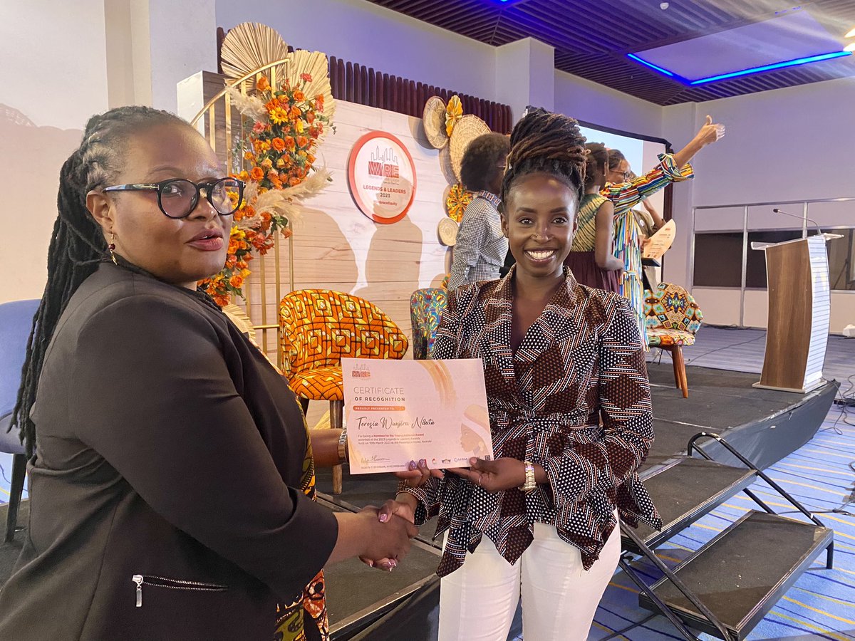 TessNduta's tweet photo. At the @wirekenya Legends &amp; Leaders 2023 Awards. Humbled to have been nominated for the Young Achiever Award. 
#WIREAwards2023 
#EmbraceEquity https://t.co/TMakFfNC2g