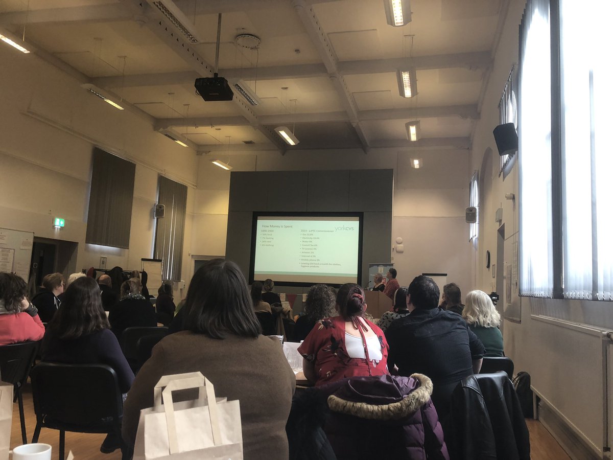 GoodOrgCIC's tweet image. Great to attend the formal launch of a very busy York Poverty Truth Commission yesterday @YorkCVS