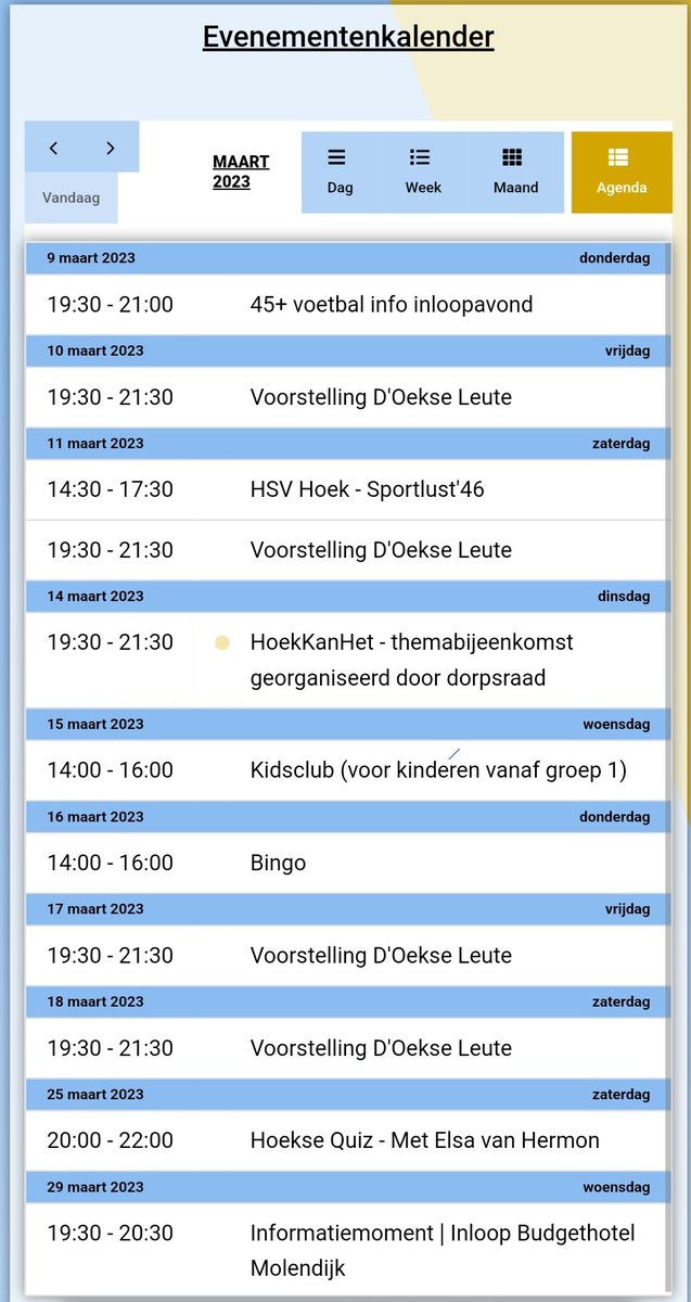 Wat is er te doen op Denoek!?
Voor ieder wat wils...👍
hetdorphoek.nl