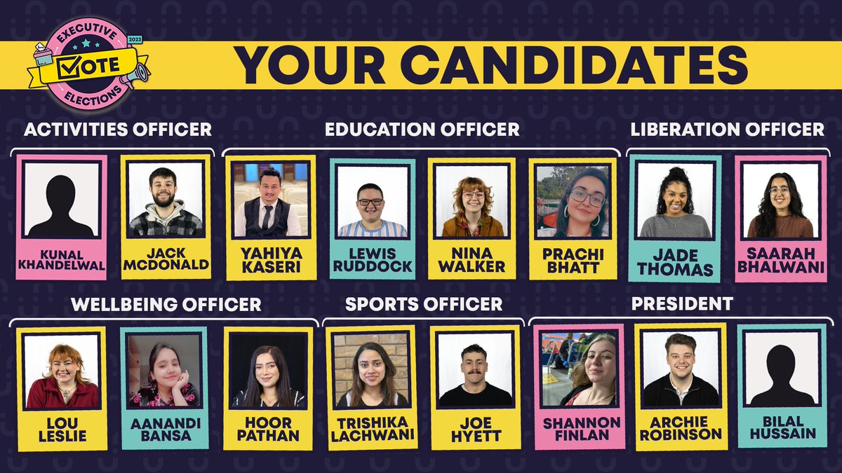 🚨 1 HOUR LEFT TO VOTE! 🚨

Voting will CLOSE at midday today, so get your votes in! It takes 2 minutes and will shape your Students' Union for the better😁

Happy voting!

leicesterunion.com/elections