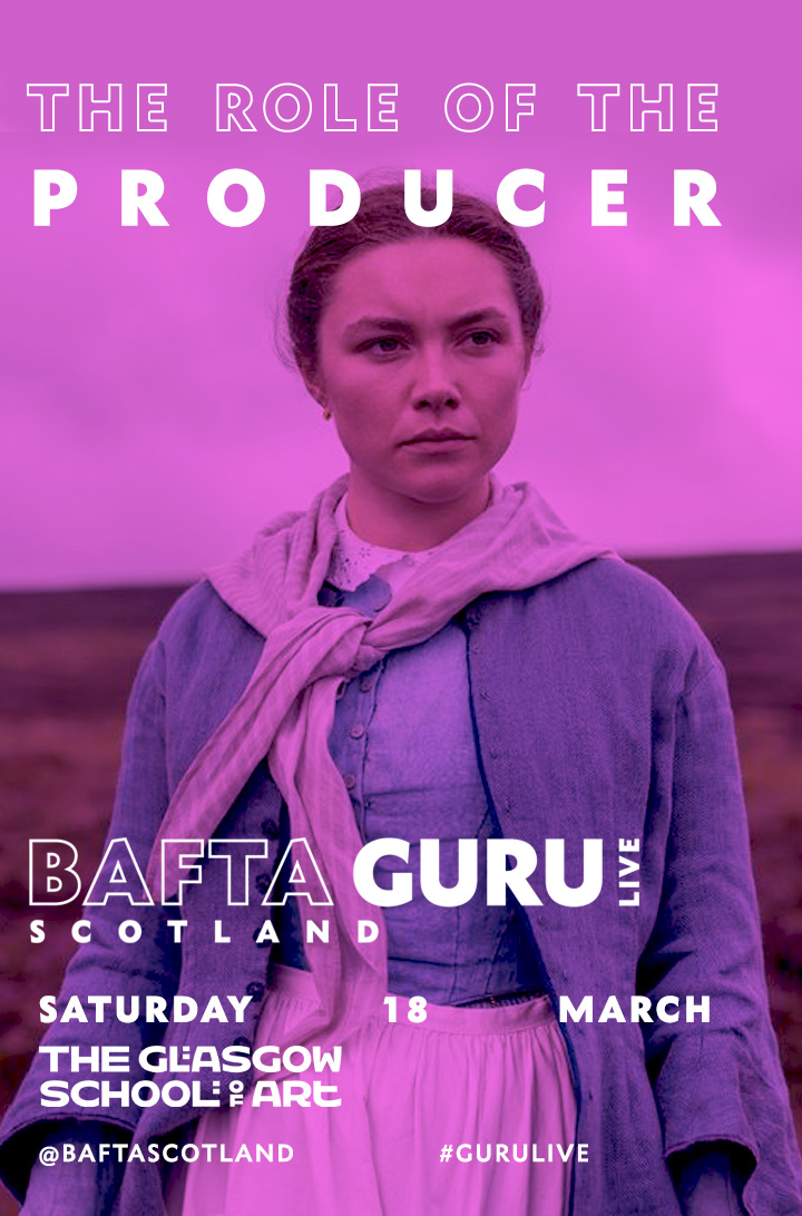 BAFTAScotland's tweet image. At the heart of any production is the producer. We're joined by a panel whose work spans shorts, documentary, fiction &amp;amp; features to discuss how they work, communicate and collaborate. 

events.bafta.org/event/view.php…

#GuruLive #TheWonder #Limbo #Girl #ElectricMalady @barry_crerar