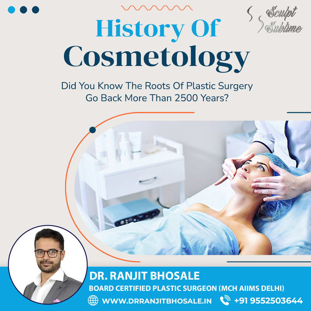 SculptSublime's tweet photo. "Discover the fascinating history of cosmetology and unlock the secrets of beauty with Dr. Ranjit Bhosale.

Book an appointment now.
🌍 https://t.co/7FtWjVd6H1
📲 9552503644
#DrRanjitBhosale #PlasticSurgery #CosmeticSurgery   #BeautySecrets #CosmeticProcedures https://t.co/9qLMOWe9xm