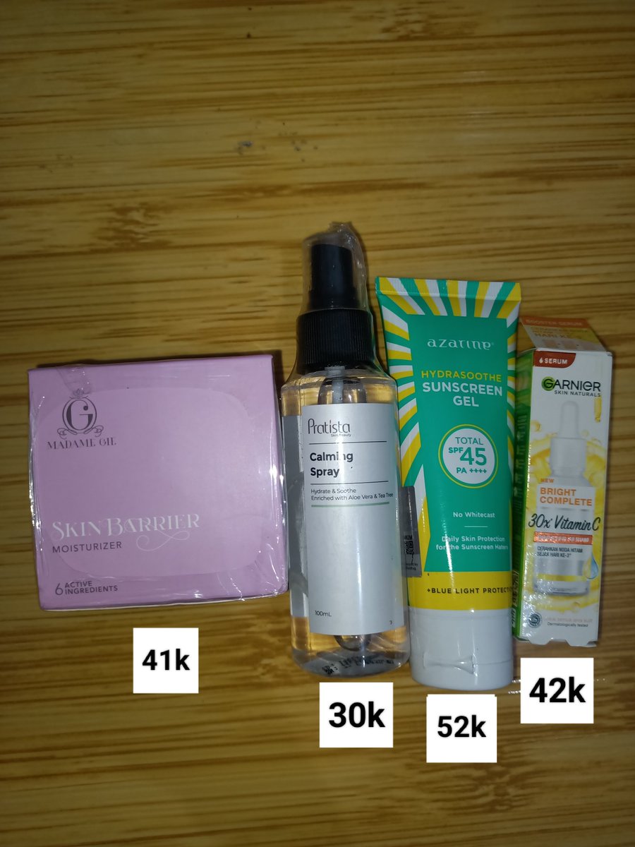 susxxhi's tweet photo. 💨 READY STOCK 💨

• The Originote Moisturizer, Serum, Sunscreen, etc
https://t.co/0jHXg5QTVl

• Skintific Moist gel 5x ceramide, MSH Niacin
https://t.co/Zh1yJ0gvCX

• Mugwort Mask Stick
https://t.co/rHdo1JM0LW

• Pratista Calming Spray
https://t.co/d6crR6Brrg

wts sell wtb https://t.co/9epMfLaP1S