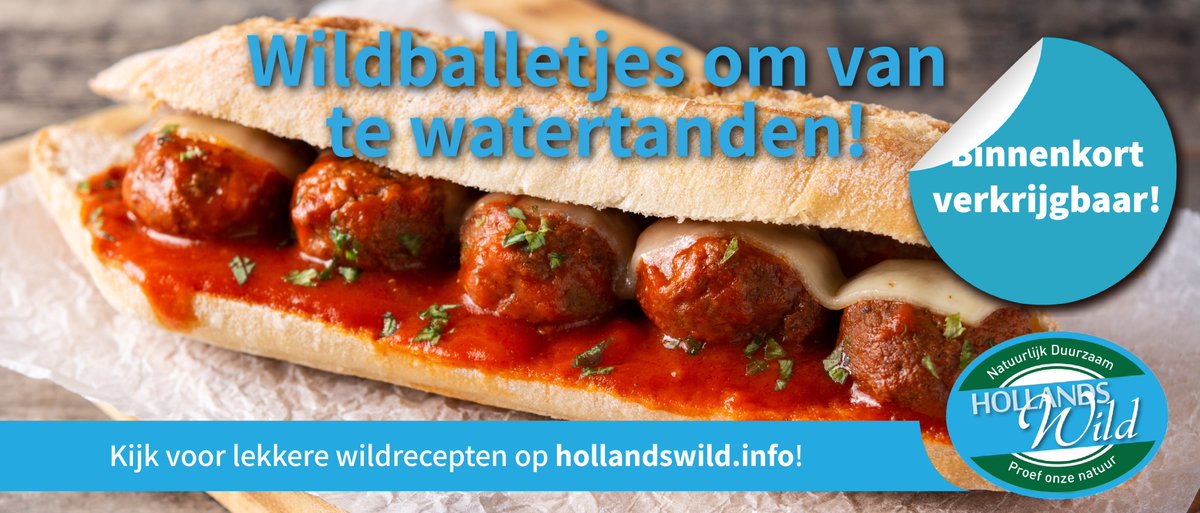Houd onze social media in de gaten en mis geen updates over onze nieuwe Wildballetjes die binnenkort in ons assortiment verschijnen!
Ze zijn heerlijk veelzijdig en makkelijk te bereiden! Om van te watertanden dus!
#HollandsWild #vleesuitdenatuur #natuurlijkvlees  #heerlijk