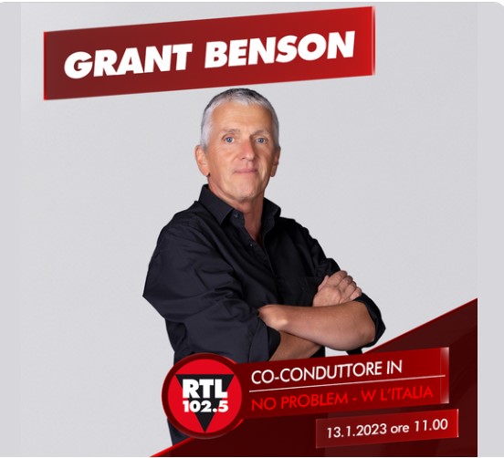 Ora in onda @grantbenson1  su @rtl1025 
Da #Morcote a #ColognoMonzese
Da #radiomorcoteinternational a #rtl1025
fino alle 13.00 NO PROBLEM - W L'ITALIA

#radio #media #grantbenson