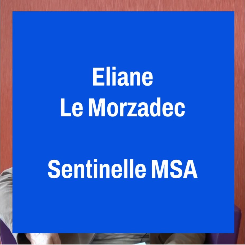 [#SentinelleMSA]
🎥Découvrez en vidéo et en 3 questions ce qu’est « Sentinelle » de la <a href="/msa_pdb/">MSA Portes de Bretagne</a>, présentée par <a href="/ElianeMorzadec/">ma</a>, administratrice MSA Portes de Bretagne.
👉 bit.ly/3Jgl81I