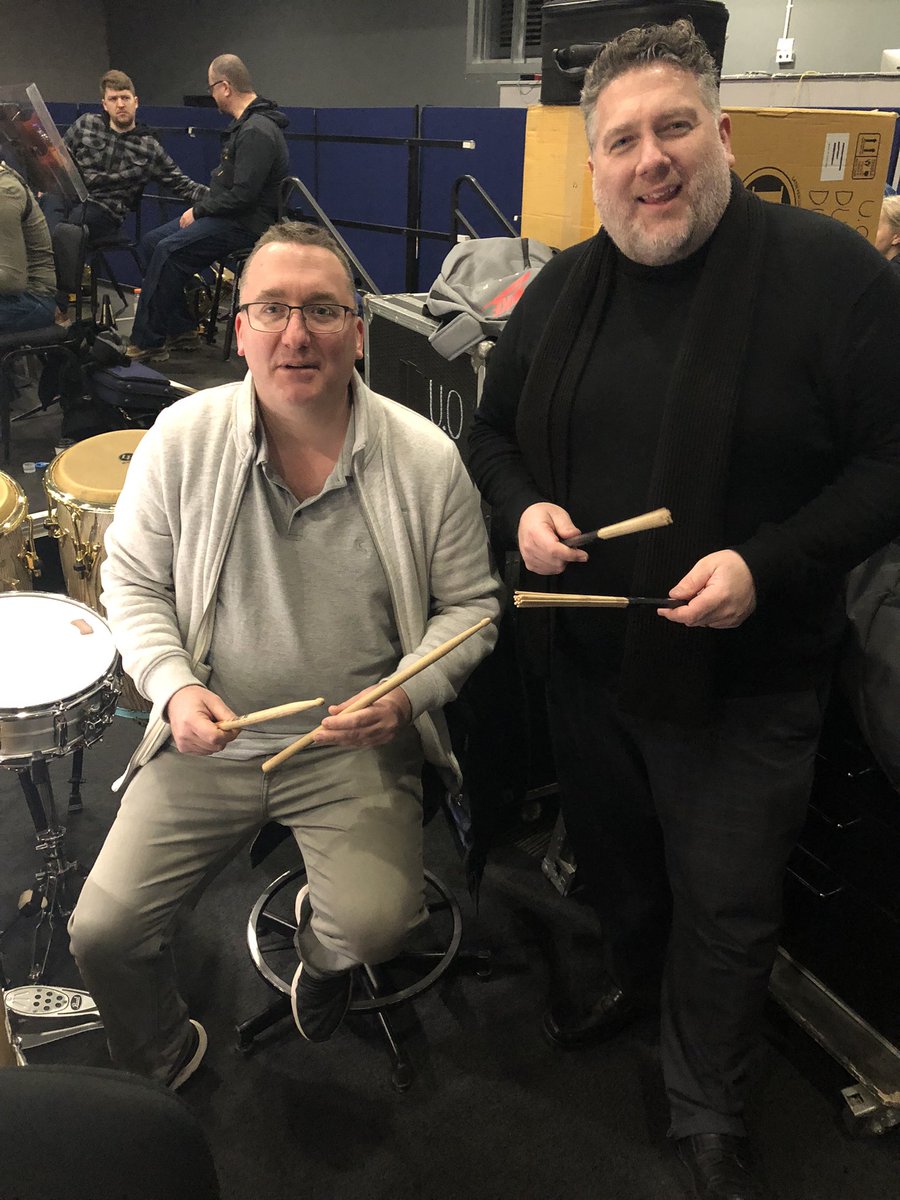 RalphMcLeanShow's tweet photo. A busy day yesterday recording for #WhatsTheScore with @TimJBurden , the latest radio series from my production company #McLeanMedia. Chatting s’tracks with the @UlsterOrchestra & cinema history with @avalard Series starts Sun at 630pm on @bbcradioulster & @BBCSounds Please RT https://t.co/kDKjBMtYgX