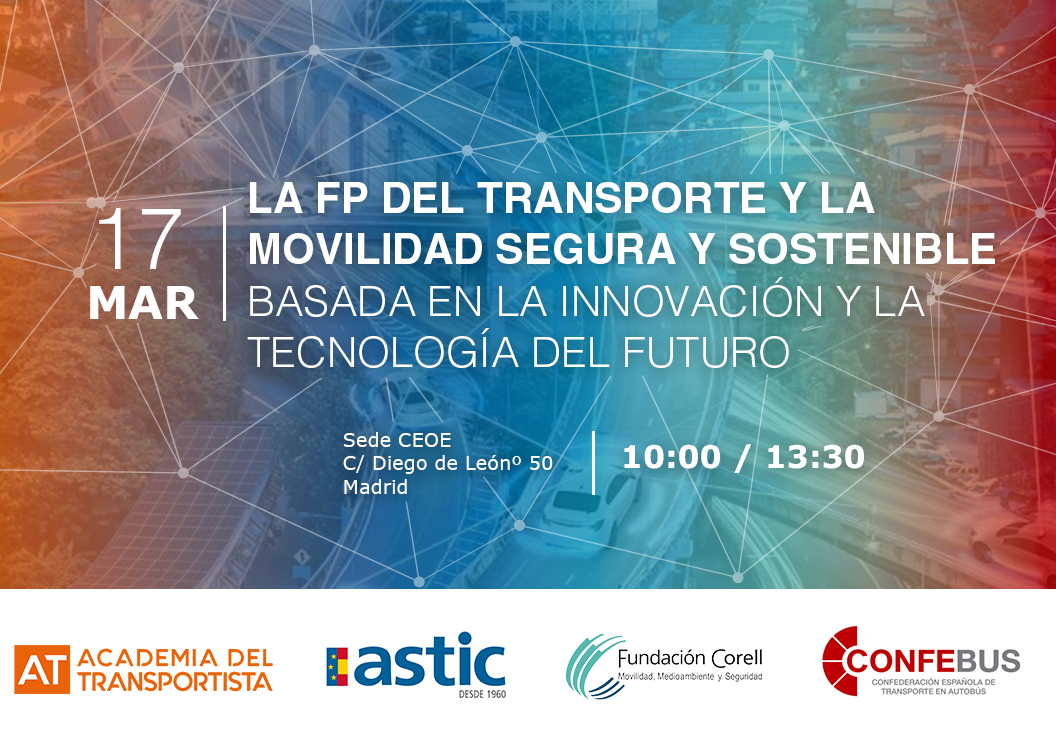 ConfebusSocial's tweet photo. 🔴#Jornada sobre la #FormaciónProfesional del #Transporte y la Movilidad Segura y Sostenible basada en la innovación y tecnología del futuro🚌
➡️Organizan @astic1960, @FFCorell, #AcademiadelTransportista y @ConfebusSocial
🗓️17 marzo
🕙10-13 h
📍@CEOE_ES
👉https://t.co/SFrCTotuha https://t.co/pfn68CDc8R