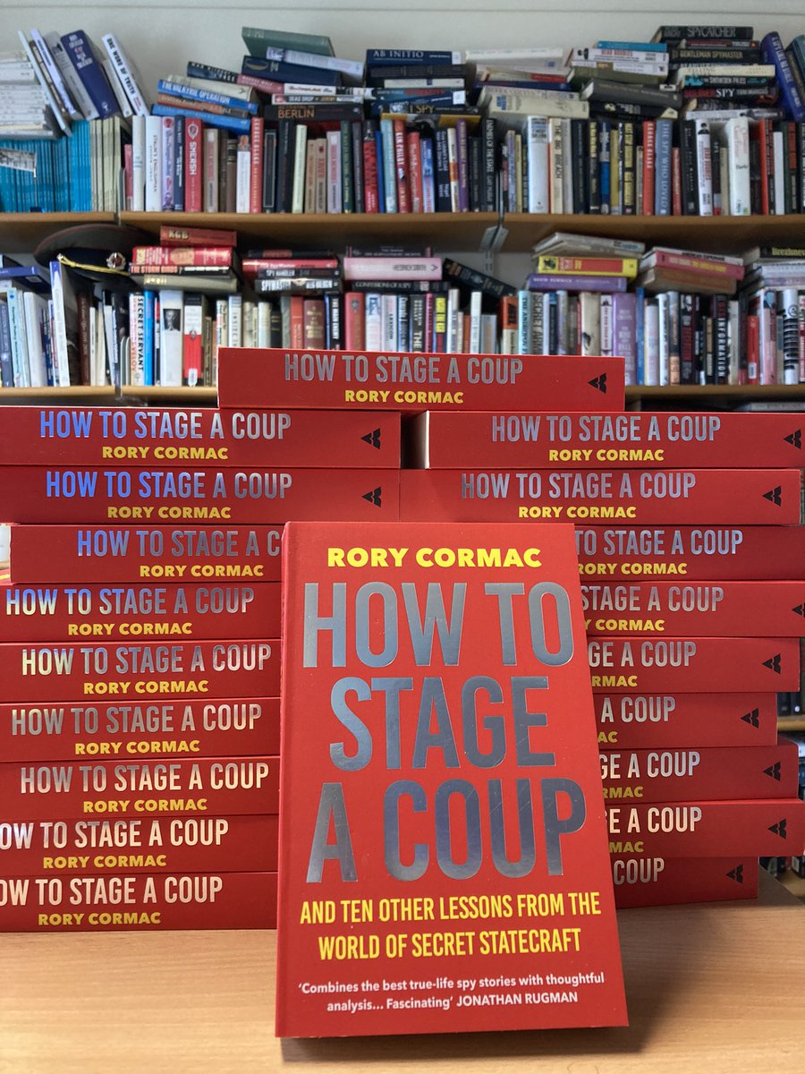 RoryCormac's tweet image. Paperbacks!!
@thetimes: “rich in anecdote & detail…A zippy read”
@IAJournal_CH: “an important public service…truly timeless”
@CIA Studies in Intell: “Valuable & thought provoking”
@IntelNatSecJnl: “A must read”
@diplocourier: “delightfully incisive”
@YahooNews: “dazzling”