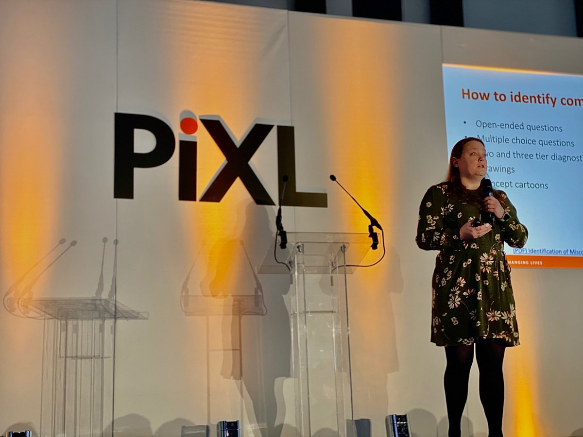 Do you have RADAAR on your radar? 👀

🟠Research
🟠Anticipate
🟠Diagnose
🟠Address
🟠Assess
🟠Review

<a href="/kcoscience/">Karen Collins</a> delves into the different ways misconceptions arise and how to use this framework to identify them in #Science 🙌

#PiXLScience2023