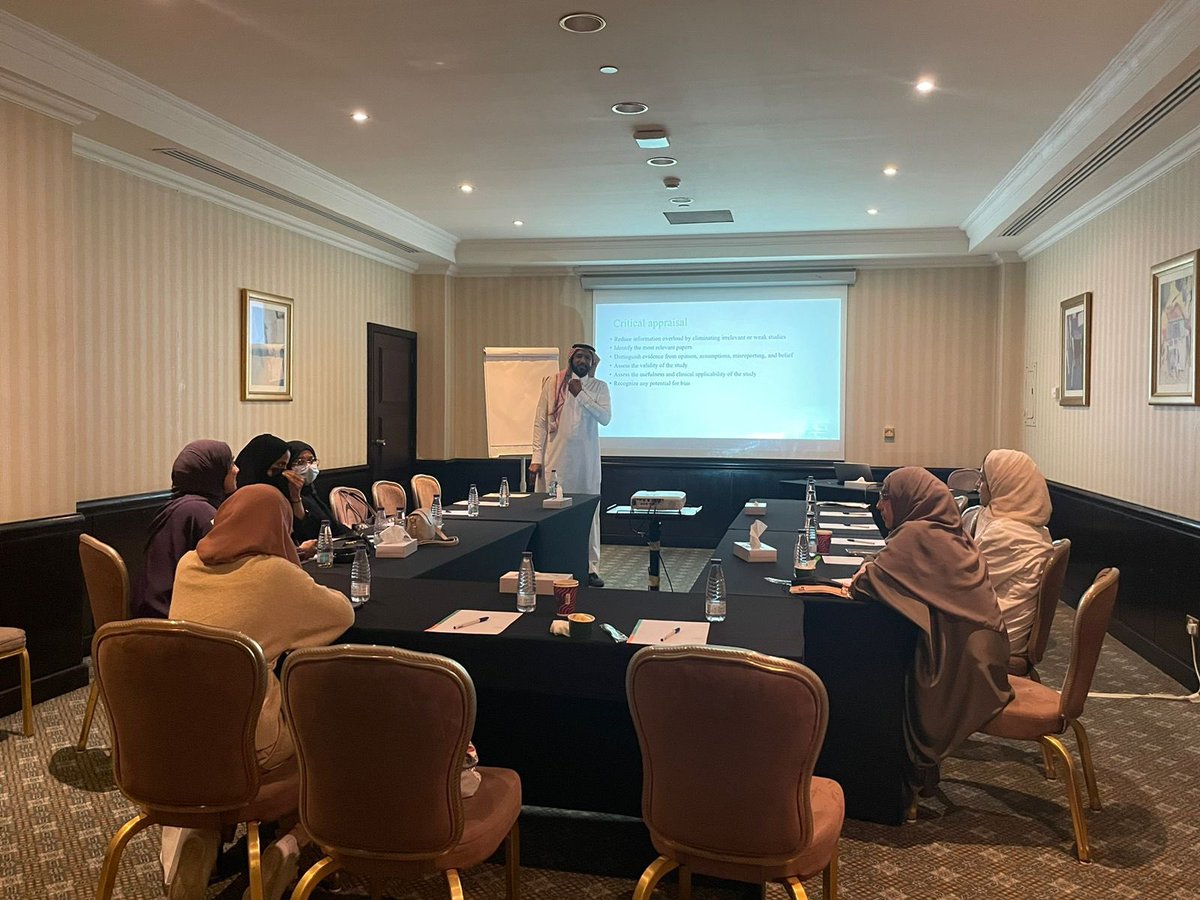 EventTroop's tweet photo. #يحدث_الآن 

From within the nursing conference workshops. Important information, a science that benefits everyone. 🚑👏🏻

Proudly Managed By #EventTroop
@E1_Cluster https://t.co/5YJTT7noGO