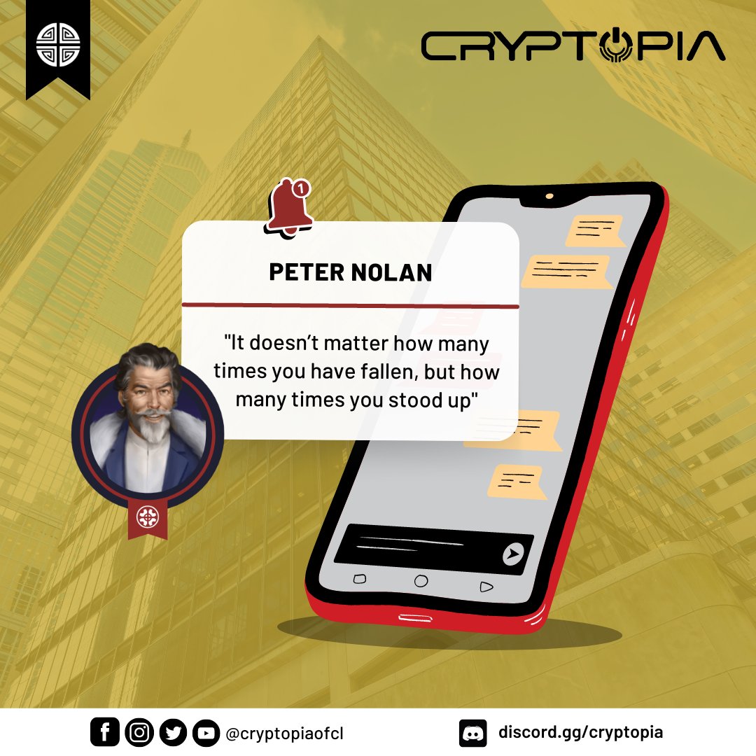 JaneBrown_CRT's tweet photo. Despite the many pitfalls and bankruptcies he suffered in his business ventures, with the special help of his father’s finance he believes that he can do it and succeed in his chosen path.
Visit us here:
Website: https://t.co/Zx5LyzKc7g
#Cryptopia #Industrialfaction #PeterNolan https://t.co/bvKcgaUojZ