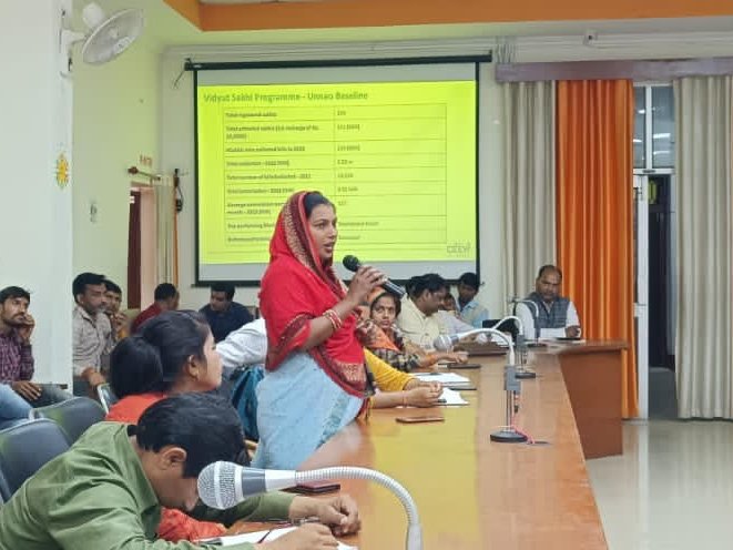 CEEW_UP's tweet photo. CEEW team will be carrying out these interventions on-ground in the next three months with the target to improve the overall monthly commission earned by Vidyut Sakhis in Unnao. https://t.co/2OyE7KWGPT