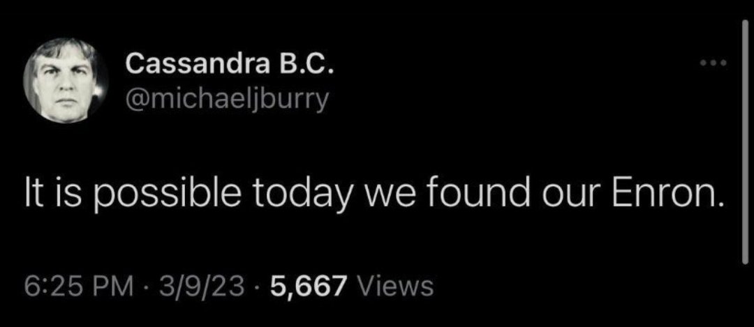 kamalalshehabi's tweet image. مايكل بيري حذف هذه التغريدة بعد دقائق ....
#SVBFinancial