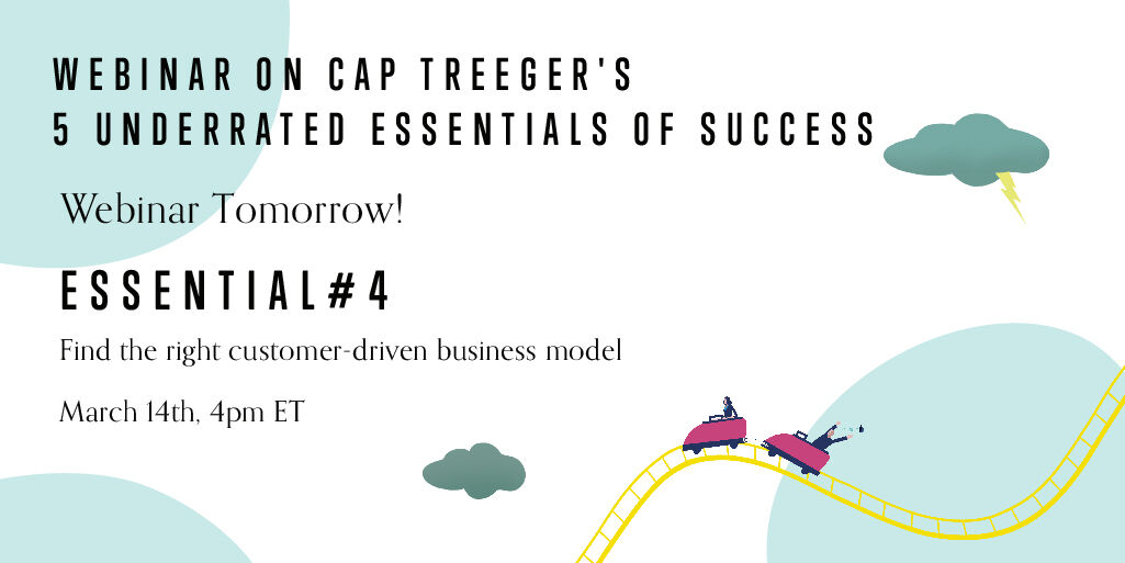 Aly Merritt, the Managing Director at <a href="/ATLTechVillage/">Atlanta Tech Village</a>, will be joining Cap for Essential #4. We can’t wait to hear what insights she has into developing a business model, given the breadth of her experience with the subject. bit.ly/3Sy1b9E

#5EssentialswithCap