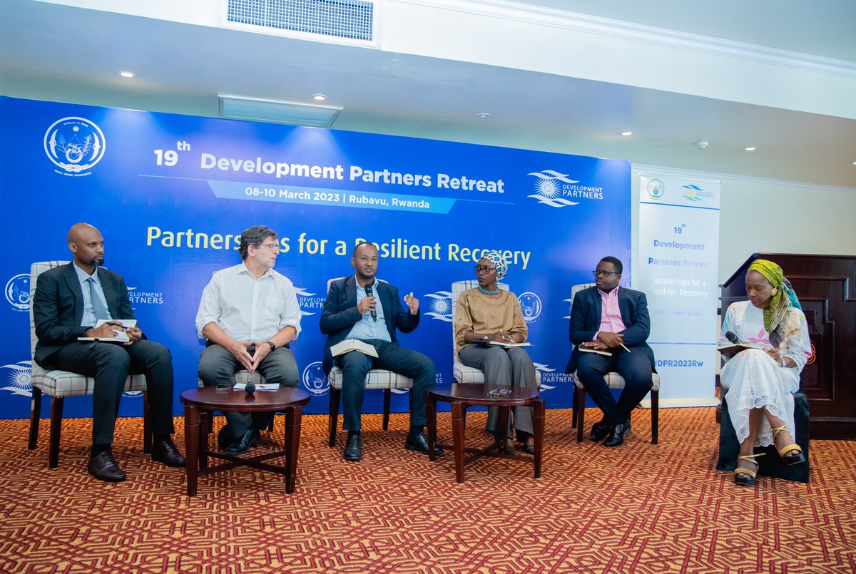 UNRwanda's tweet photo. Day 2 of the #DPR2023Rw has kicked off strong with discussions on #Rwanda's journey to #resilient #agriculture amid the changing #climate. All actors need to play their role, increase investments, #banks enhance their portfolio for the sector & use #data to boost productivity. https://t.co/UMxf9tdFxC