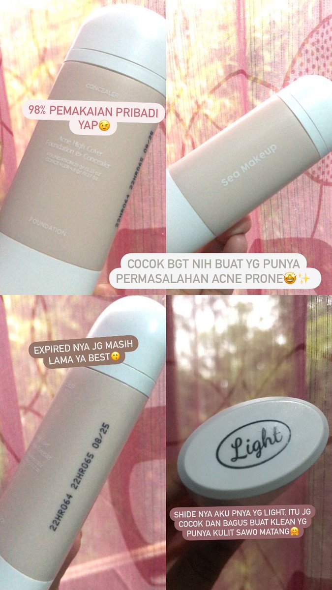 jynomin's tweet photo. 💅🏻💄 wts preloved skincare &amp;&amp; makeup ..ᐟ  :; want to sell

♡ ⁀   Envygreen Glow Up Exfoliating Toner Rp. 25.000
♡ ⁀  Elformula Mask Rp. 40.000
♡ ⁀  Foundation &amp; Concealer SeaMakeup Rp. 45.000

— 💁🏻‍♀️✔️ NEGO ALLOWED ⋆࿐ https://t.co/V0mjw22lCT