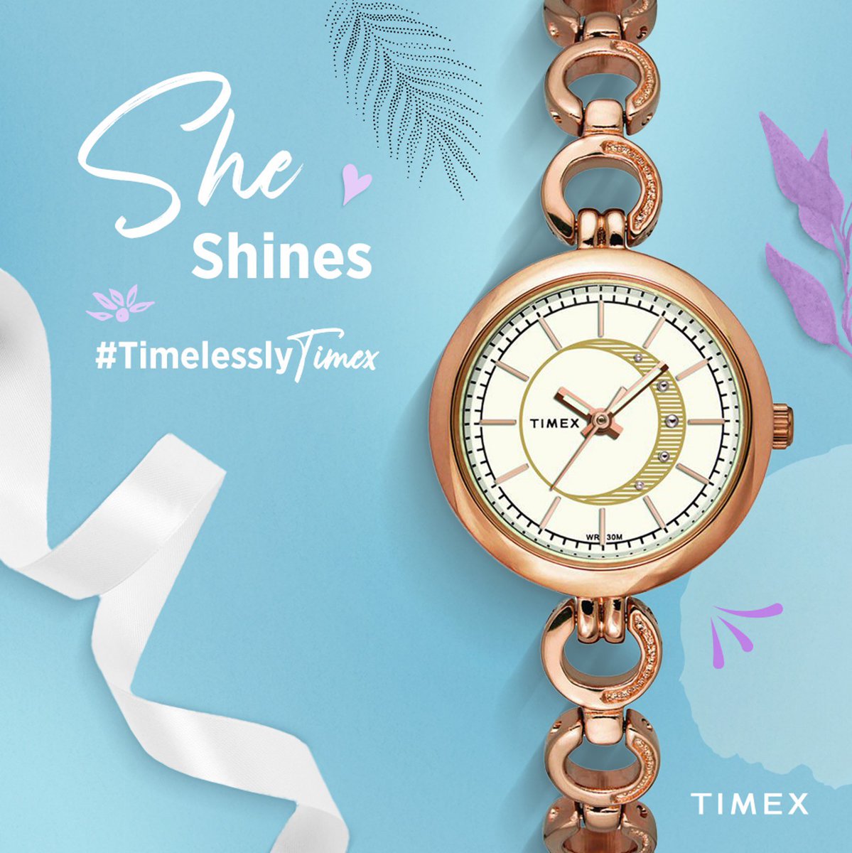 Timex_India's tweet photo. Make time to spread glam. π
#TimelesslyTimex
Available on the #TimexIndia website, shop now: https://t.co/WRaMk4T5aV
#Timex #WeDontStop #wotd #stylishwatches #fashion #Watches #RoseGold https://t.co/mc7BJFkyNP