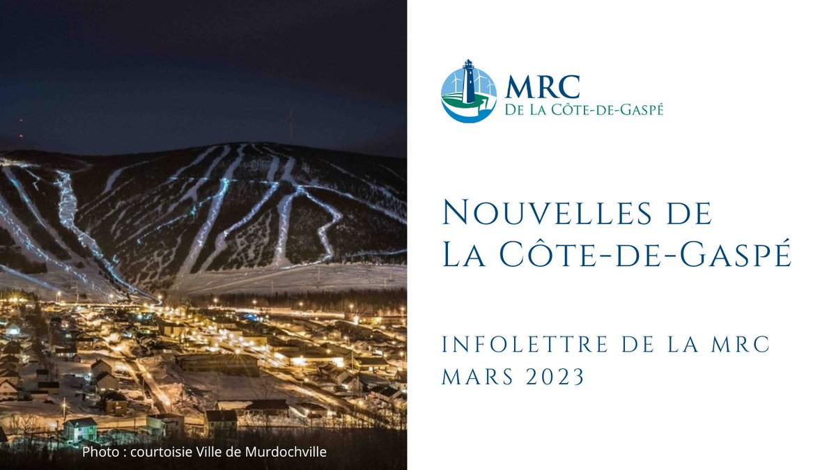 La MRC de La Côte-de-Gaspé vous informe : 2 nouvelles ressources au développement économique, résolution en appui au projet de réhabilitation du chemin de fer, plus de 180 000 $ octroyés à des projets locaux, et plus encore ! - mailchi.mp/5d48c7b063f1/m…