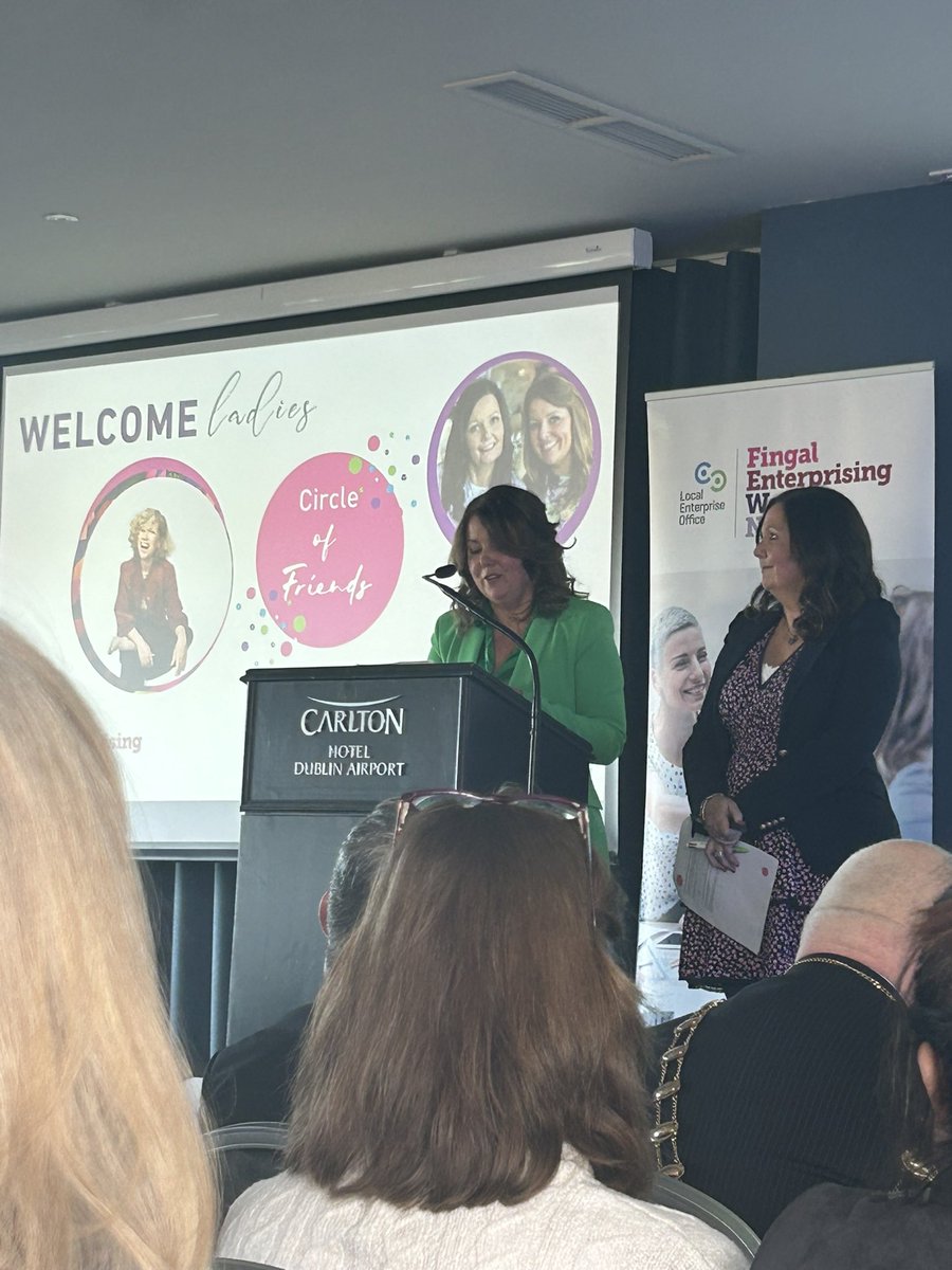 About to kick off at @LEOFingal Fingal Enterprising Women’s Network event with @sonyalennon - @xenonhealthsoln @clare_clewis #lew2023 #fewn #makingithappen