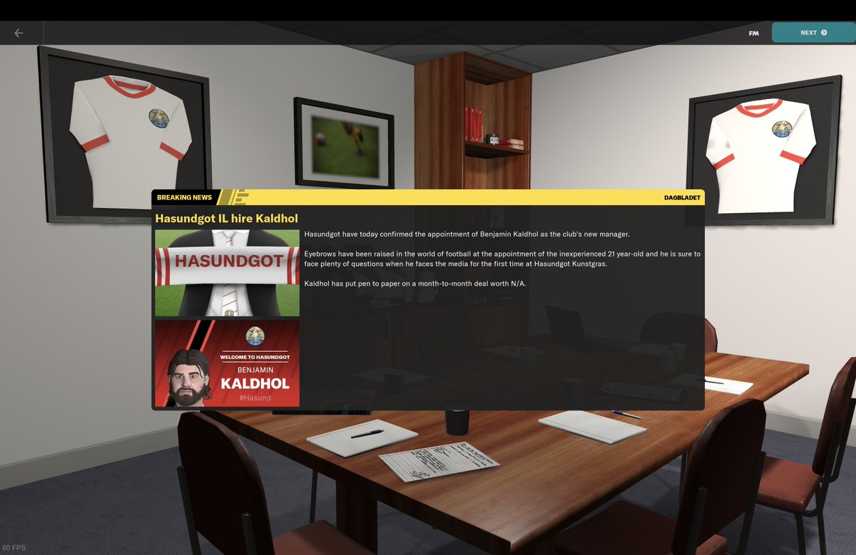 Start på en ny save!
Starter i Hasundgot, 6 div Norge
Ingen trener lisens og proff regional erfaring

Målet mes saven?
Bli verdens største trener og vinne mest mulig. Ta valg som eg ville gjort på ekte

Regla:
Realistisk økonomiske valg
Ikkje gjenbruke nøyaktig samme taktikk