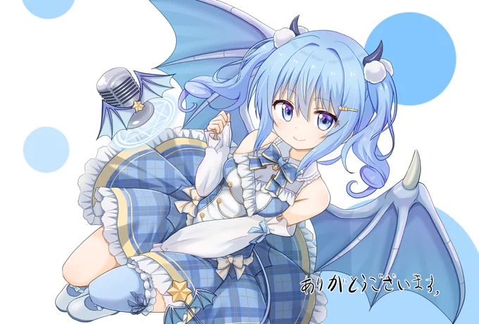 SkebにてVtuberの琴羽ことはさん描かせていただきました。リクエストありがとうございまっす٩(ˊᗜˋ*)و 