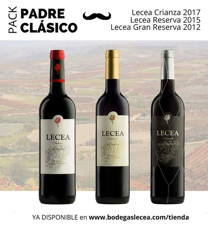 Se acerca un día muy especial  ¡El Día del Padre! 👨🏻
Y queremos ayudarte a hacerle un regalo muy especial, hemos preparado estos ¡packs en nuestra web! 🍷
Tienes un 15% de descuento en el resto de la tienda online con el código PADRELECEA
Ya disponible en bodegaslecea.com/tienda