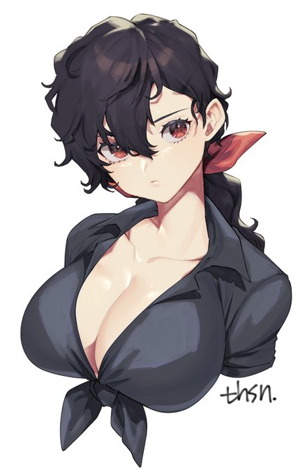 去年の夏描いてずーっと忘れてたJK村田てふちゃん 