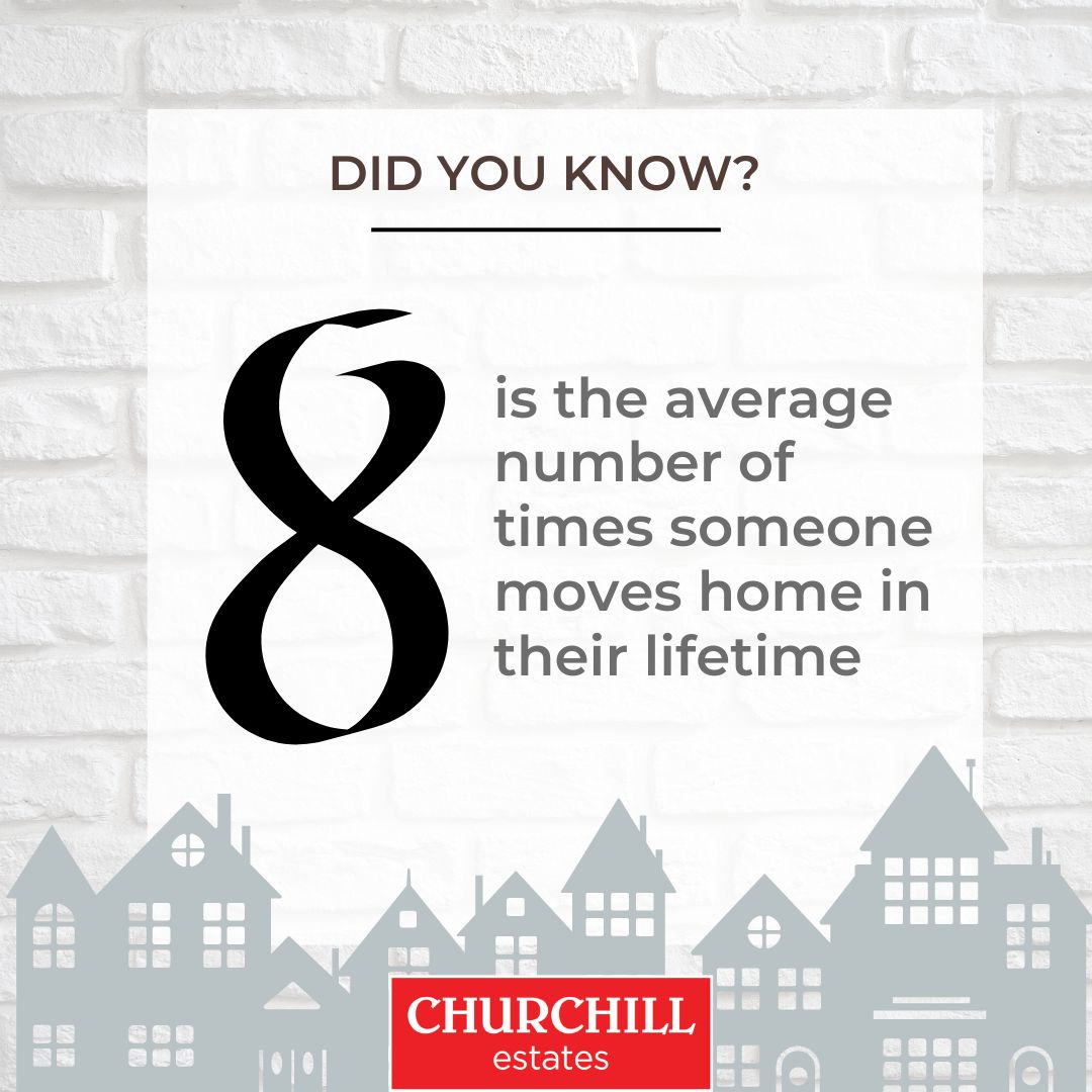 Did you know that the average person moves home 8 times in their lifetime in the UK?

We want to make the moves as stress-free as possible - check out some of our reviews to see why we are so popular ✔️

churchill-estates.co.uk/reviews-articl…

#estateagentsuk #ukestateagents #estateagentfacts