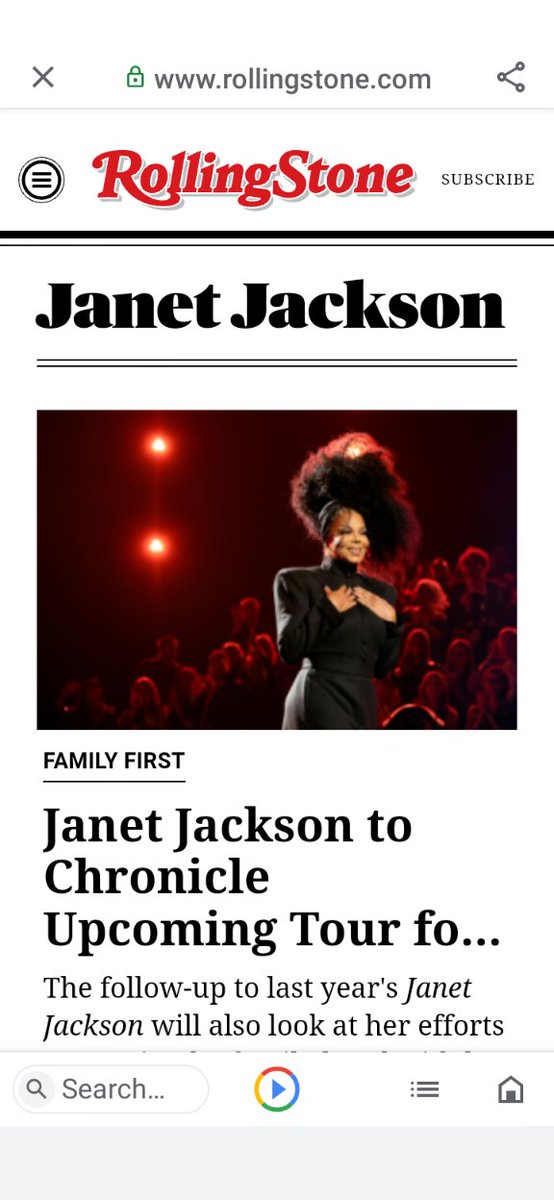 @guswenner @JanetJackson @rollingstone don't use @JanetJackson for clout or Articles especially since you left her off your Singers list  #guswenner #rollingstonemagazine