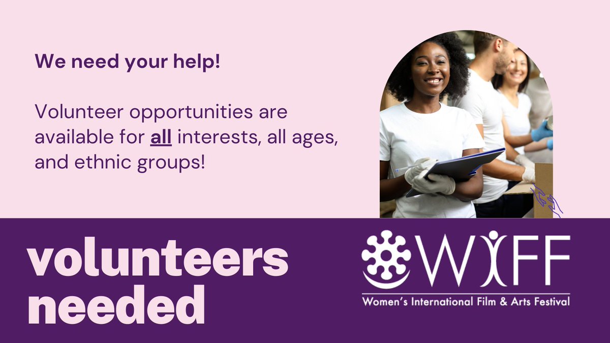 womensfilmfest's tweet photo. We offer flexible volunteer opportunities that can accommodate your schedule. With short-term, long-term and ongoing activities to choose from, we can find a perfect fit for you.

https://t.co/LeahWdA3fU

#Volunteers #WomenInFilm #BreakingDownBarriers #NewYork https://t.co/2GrQMU13IC