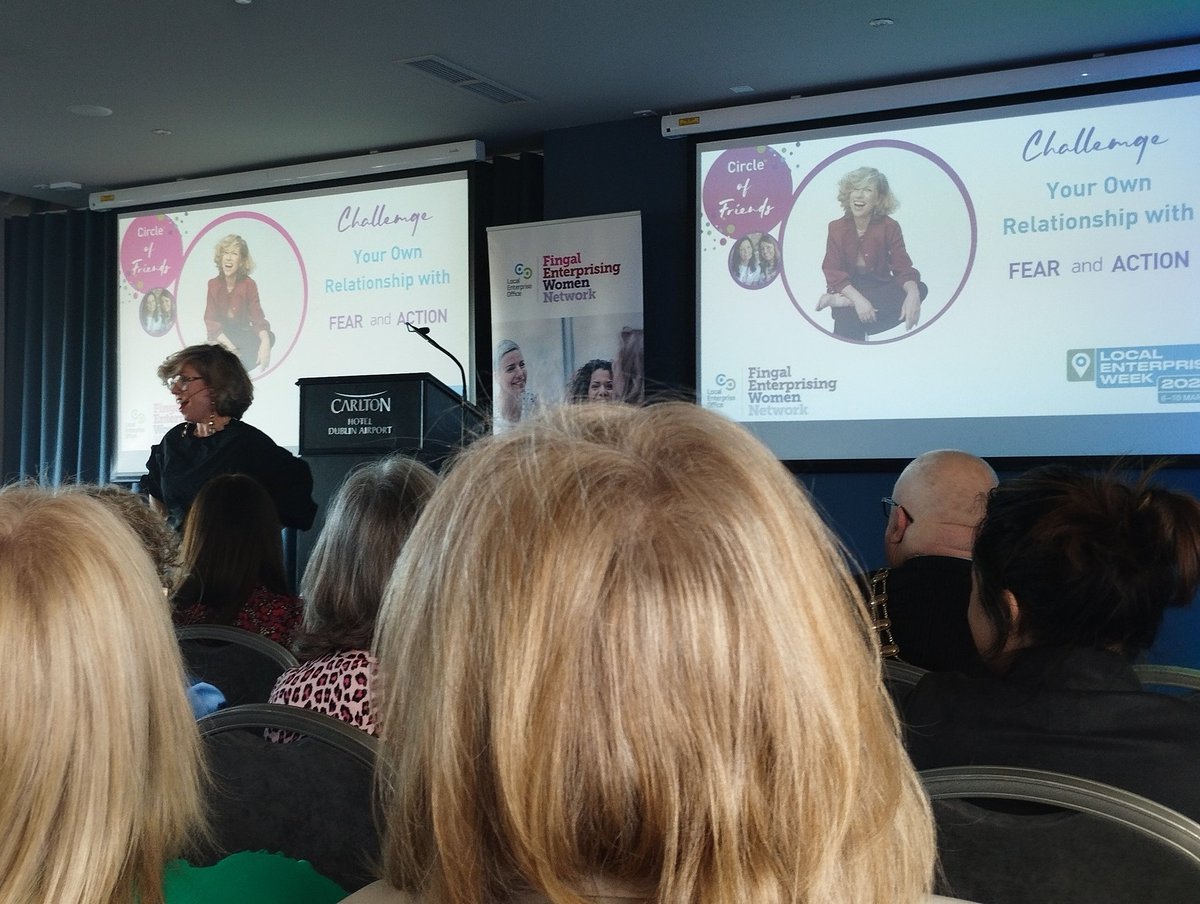@sonyalennon @LEOFingal Fingal Enterprising Women Network @LizLewis78 inspirational talk, self-belief, ambition, willingness to change, accountability,the pillars to drive your business, flex into fear, we're at arm most innovative when our paths are blocked #WomeninBusiness