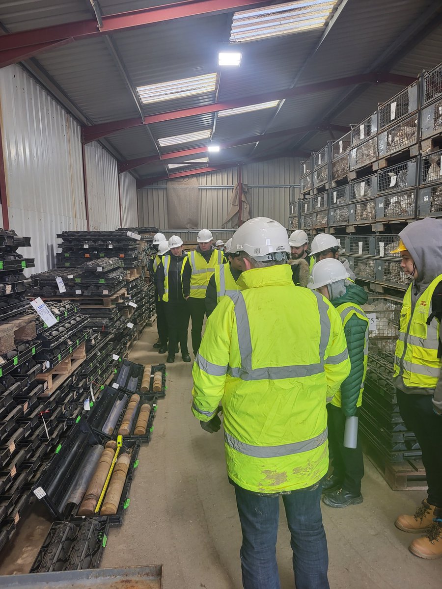 After a long pause due to COVID – our University tours are finally back! We were delighted to see the return of the MSc Engineering Geology and Geotechnical Engineering students from <a href="/EngineeringNCL/">Engineering at Newcastle</a> this week at our Head Office. 

#newcastleuniversity #groundinvestigation