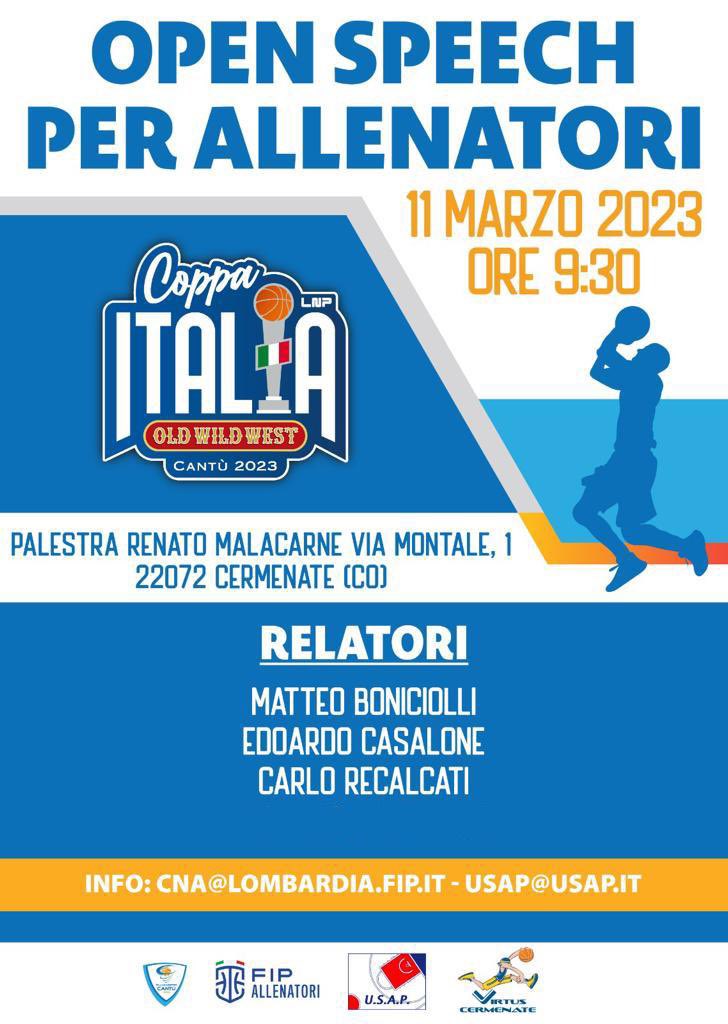 Domani mattina #OpenSpeech per Allenatori in occasione della Coppa Italia <a href="/LNPSOCIAL/">Lega Nazionale Pall</a> 
Inizia ad inviare le tue domande a questo link: app.sli.do/event/krRHocsi…