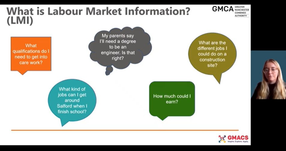 It's been a fantastic week for Careers &amp; CEIAG in school as part of <a href="/CareersWeek/">National Careers Week</a> including live employer talks, and a very informative talk on LMI (Labour Market Information) from our wonderful enterprise coordinator <a href="/HallworthSophie/">Sophie Hallworth</a> - well done Team <a href="/MoorsideHigh/">Moorside High School</a>! #Careersweek