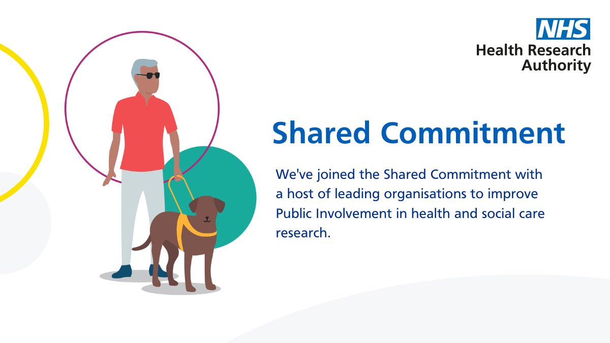 HRA_Latest's tweet image. Today marks the anniversary of the launch of our #SharedCommittment to improve #PublicInvolvement in health and social care research 🎉

Find out how we’re working in partnership with other leading organisations on this important initiative ➡️hra.nhs.uk/planning-and-i…