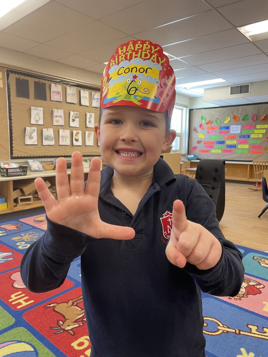 Another 6 year old! Conor keep shining bright buddy! We love you!!!