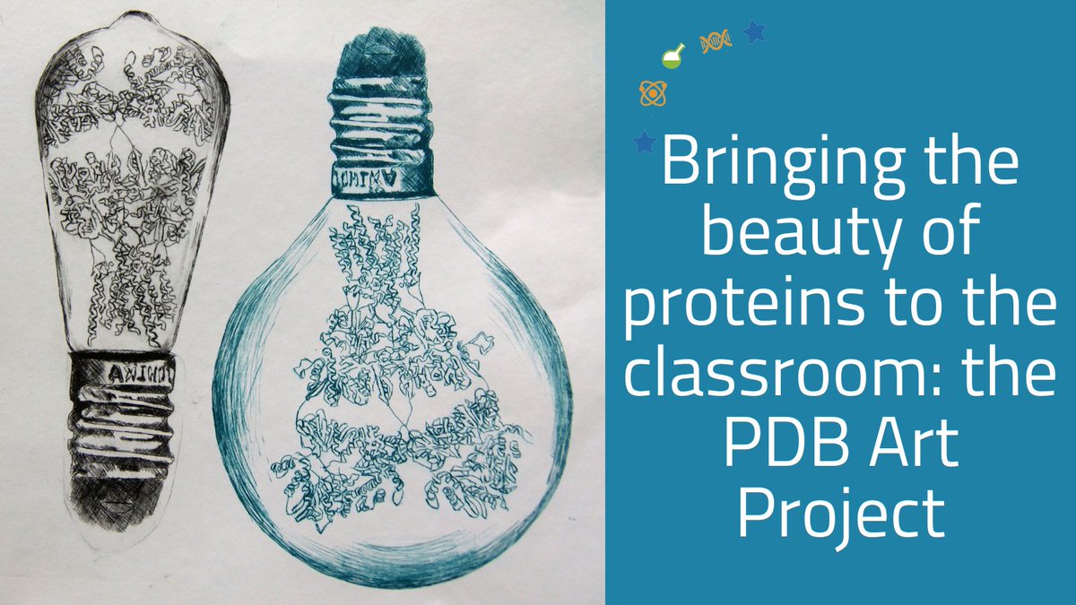 Our #PDBart project brings molecular structures into the art class! This @SciInSchool article by @deeptigupta19 and @DaveASci guides you through the process - a great resource for teachers and those doing scientific engagement.
🔗https://t.co/5Oq5rwQNs9