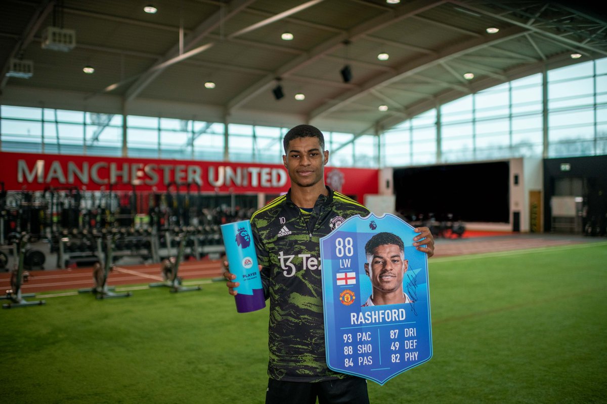 MarcusRashford's tweet photo. Over the moon to have won MU &amp; PL Player Of The Month again. I couldn’t have done it without the rest of the boys and the staff. Setbacks will happen but as long as we stay focused and stay together we will always see the light at the end of the tunnel! https://t.co/Gh1LYJZ4cM