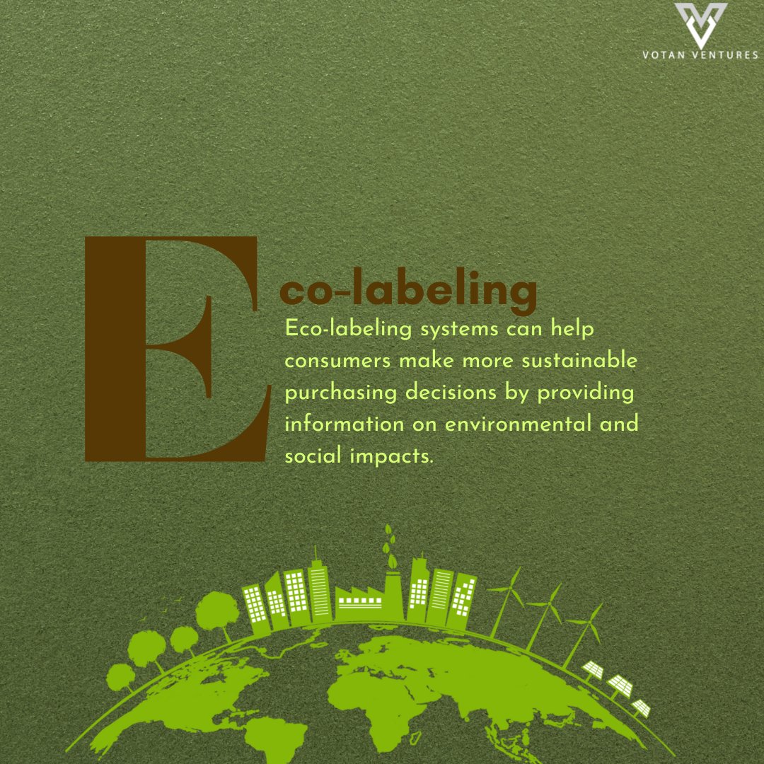 votaneco's tweet photo. Making sustainable choices easier for consumers with Votan Ventures' eco-labeled products and services, providing information on environmental and social impacts.
.
.
#votanventures #vchained #netzero #climatechange #sustainability #climateaction #renewableenergy #sustainable https://t.co/QvhFxdHaYI