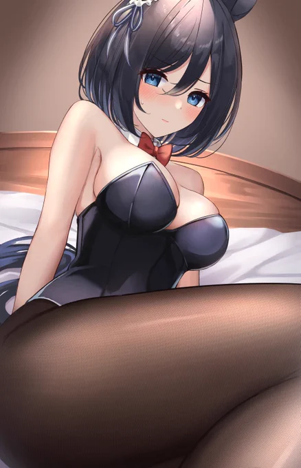 skebでバニーフラッシュさんを描かせていただきました!リクエストありがとうございます#ウマ娘 