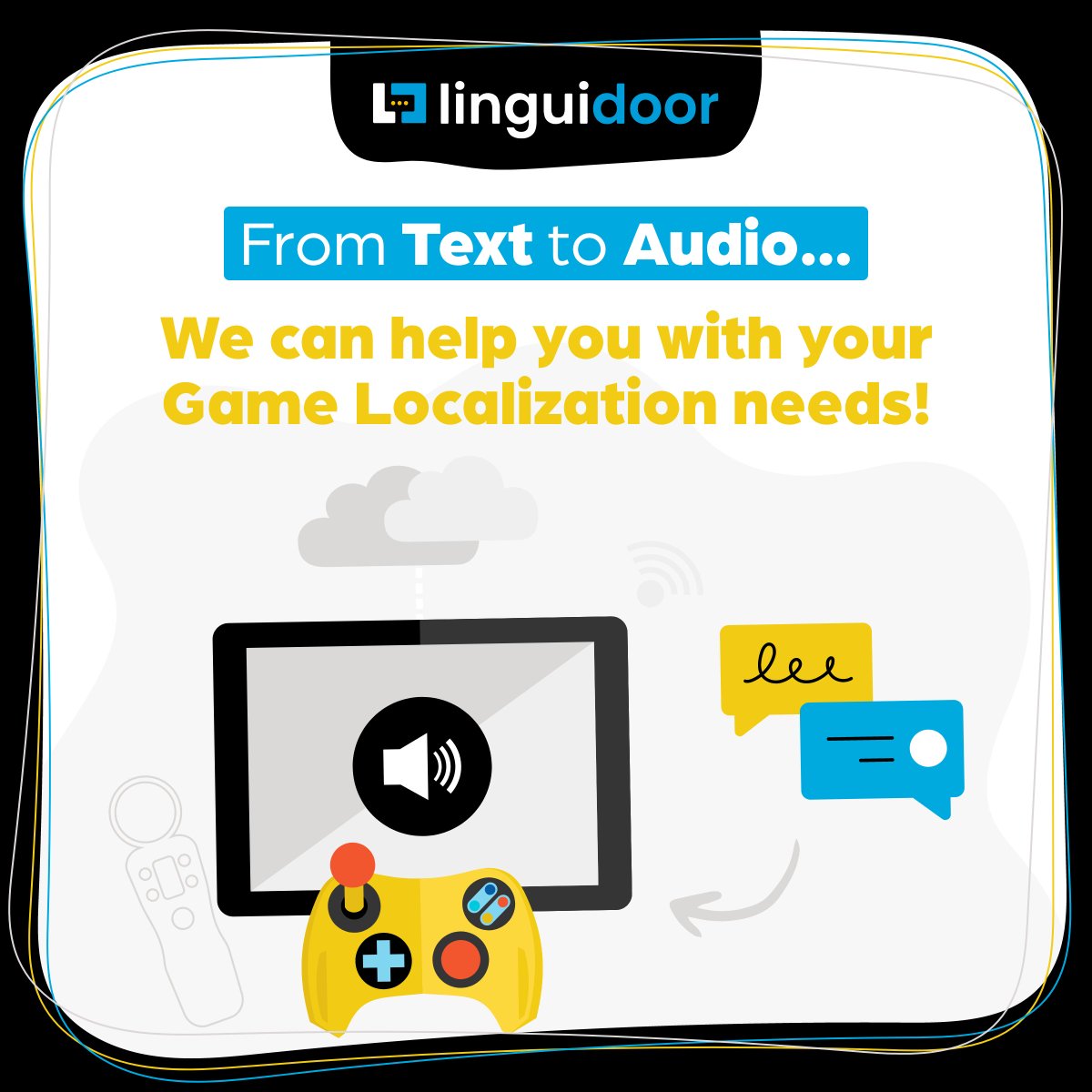 linguidoor's tweet image. Looking to create an immersive, culturally relevant gaming experience for players around the world?
Look no further than our expert game localization services! .
#gamelocalization #audiolocalization #playerengagement #gamers #gamingcommunity #translation #localization